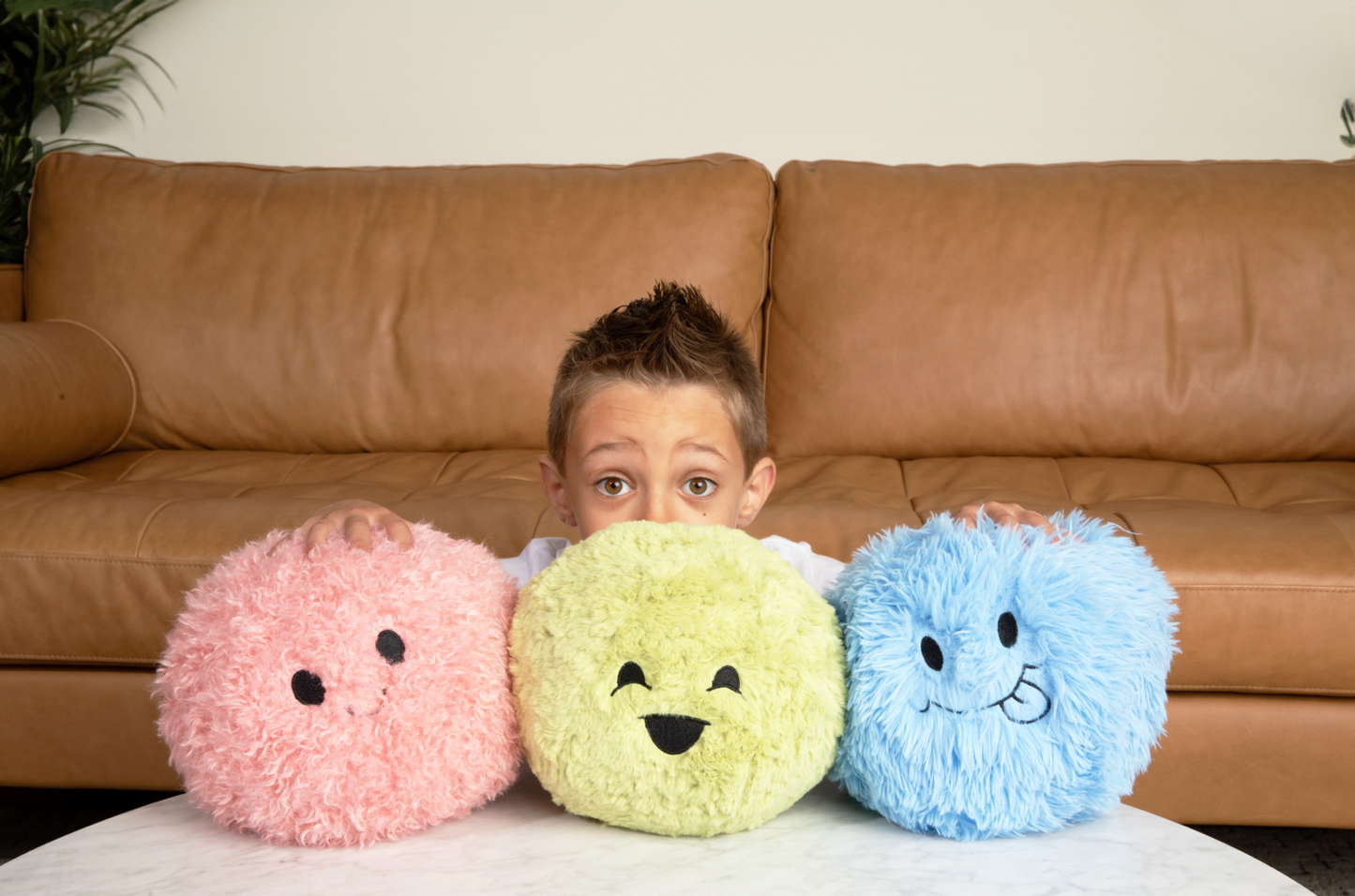 Hug Ball 3 Pack (Blue, Green, Pink)