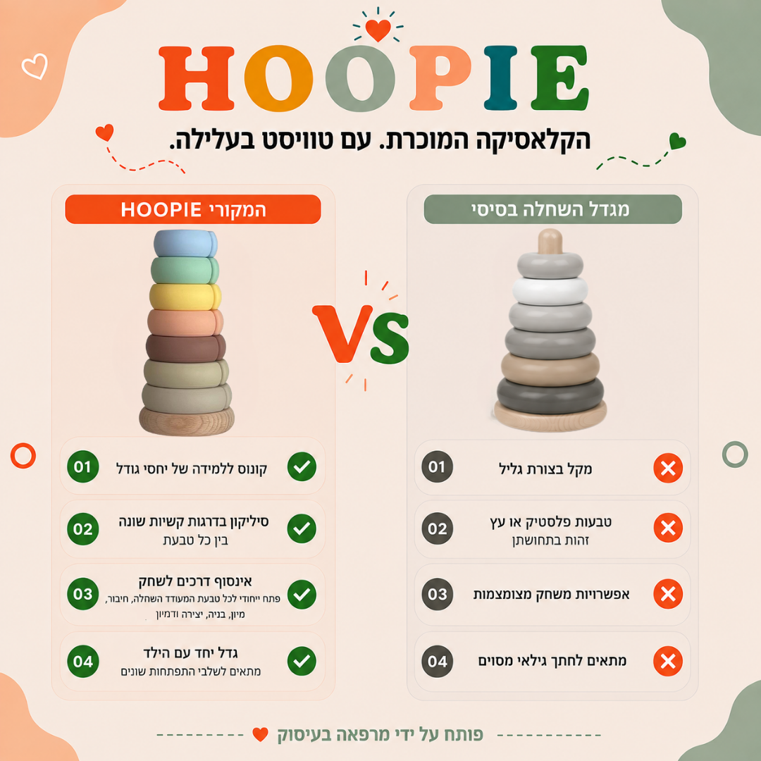 HOOPIE - מוצר השחלה סנסורי