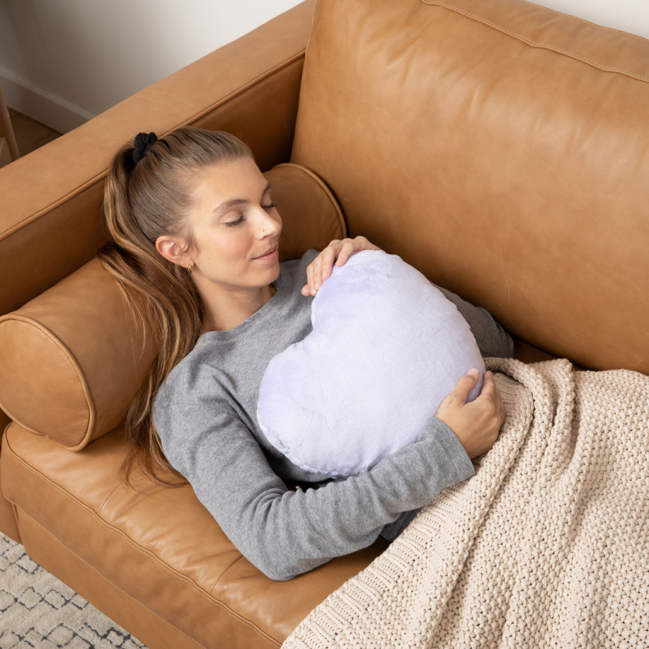 The Heart to Hug Pillow - Lavender