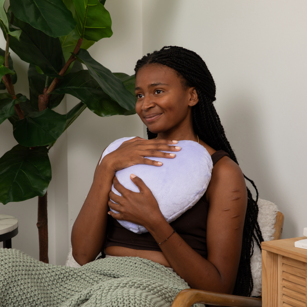 The Heart to Hug Pillow - Lavender
