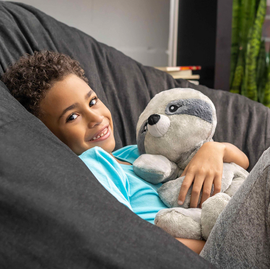 Hugimals - סאם העצלן בובת כובד מחבקת