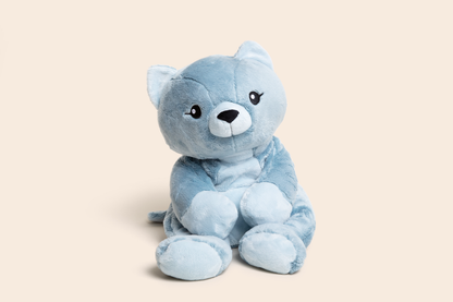 Hugimals - פראנקי החתול בובת כובד מחבקת