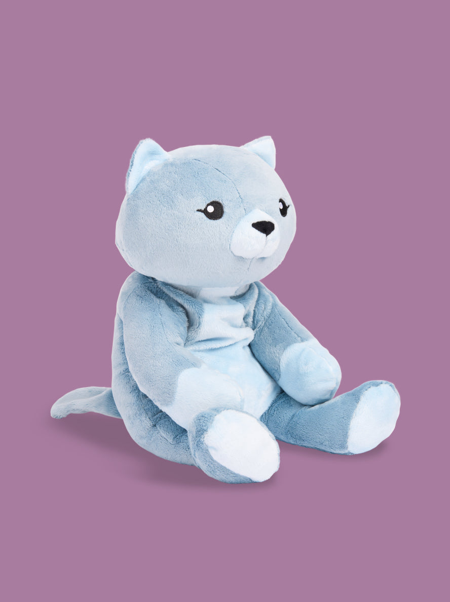 Hugimals - פראנקי החתול בובת כובד מחבקת